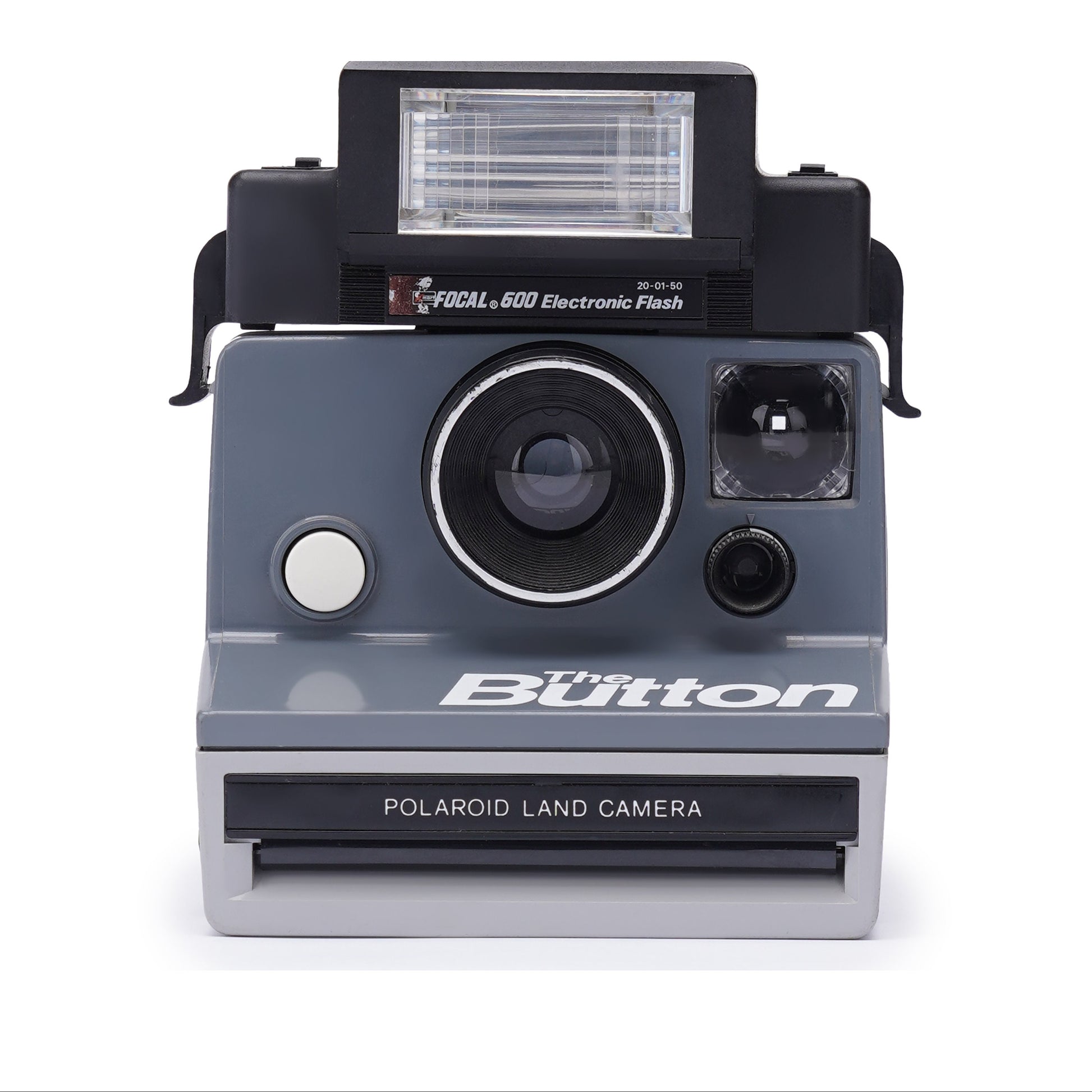 The Button Polaroid Land Camera