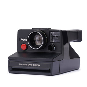 Vintage Polaroid Land Camera Pronto! Black with Red Button Instant Camera
